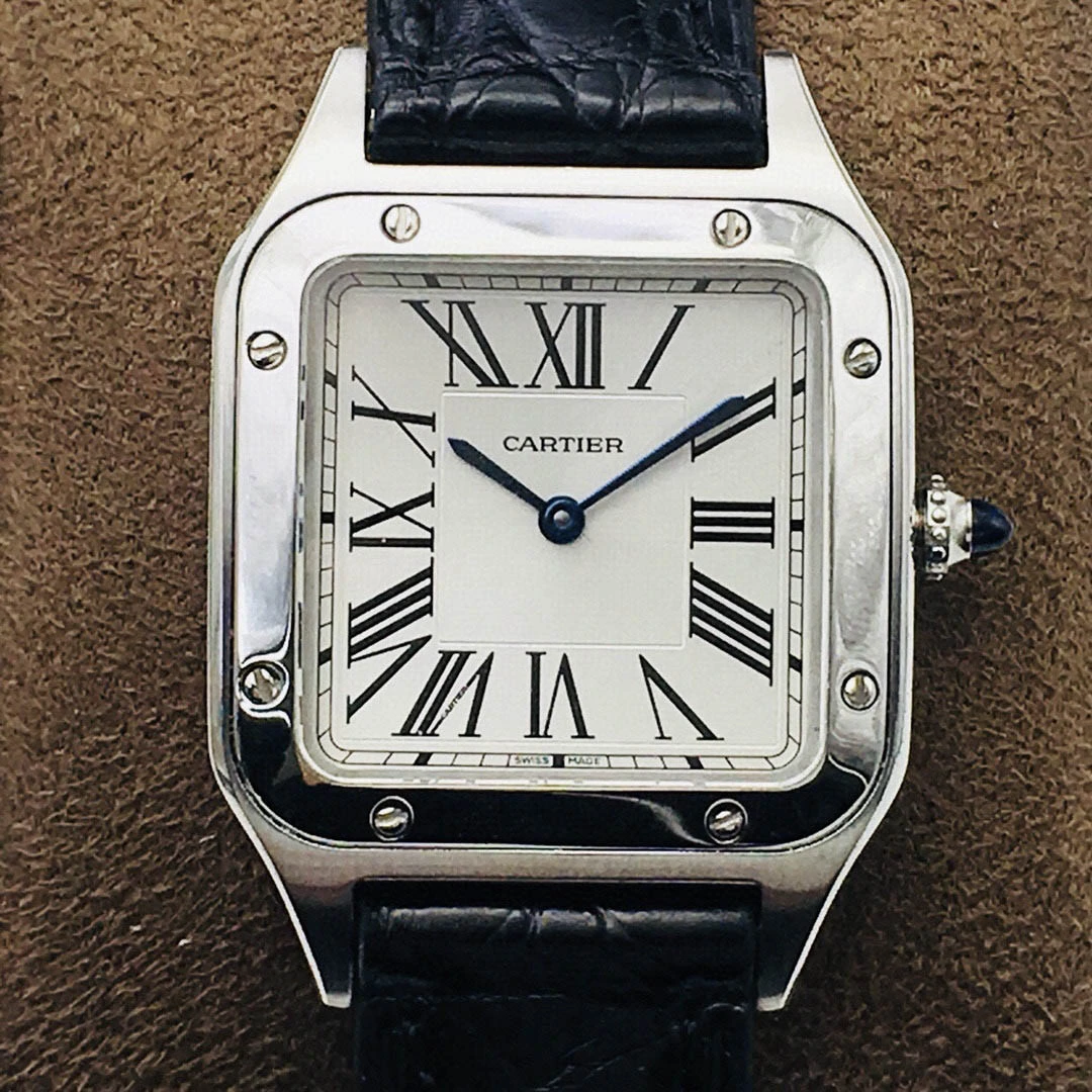 Cartier couple watch series Diameter: 43.5X31.4 mm 38X27.5 mm - Image 9