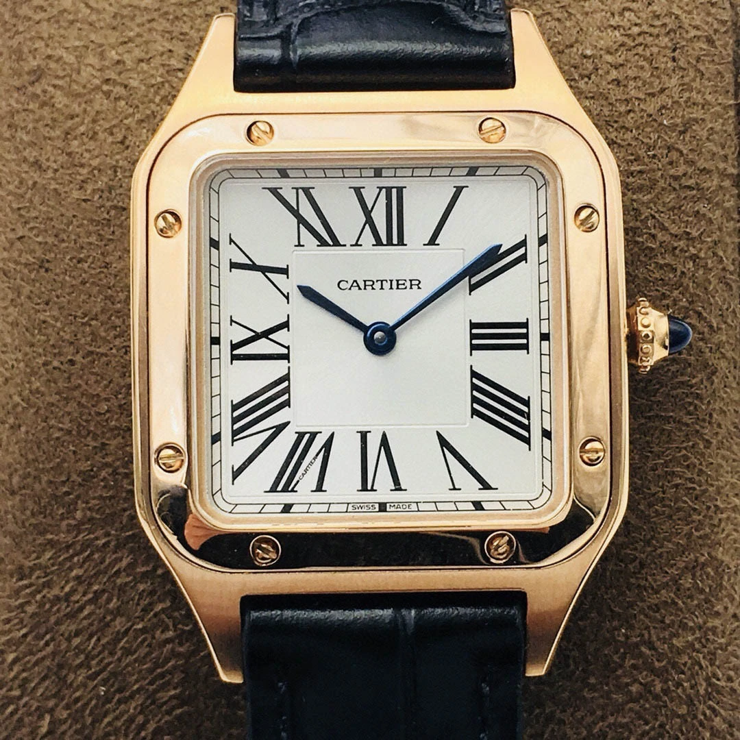 Cartier couple watch series Diameter: 43.5X31.4 mm 38X27.5 mm - Image 8