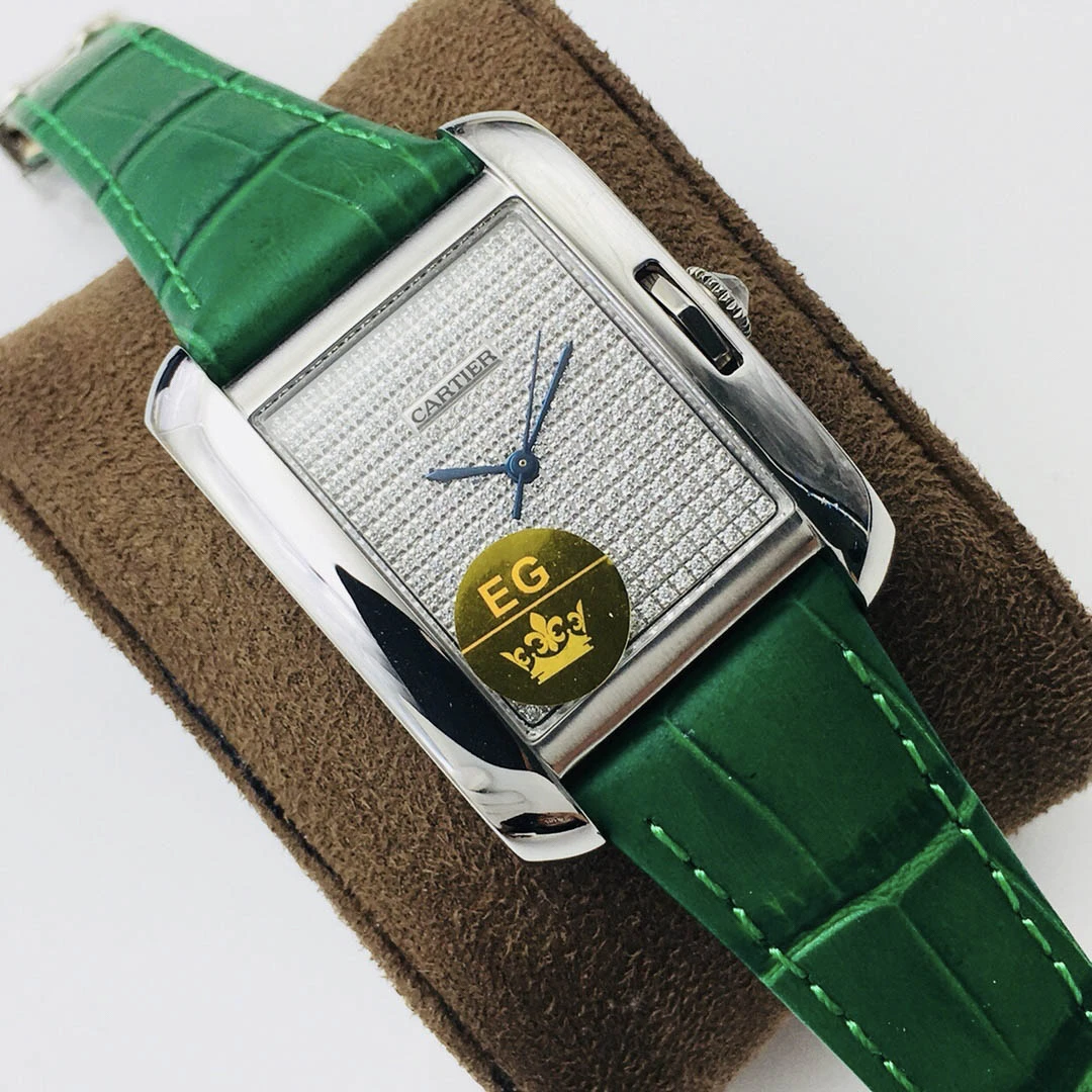 Cartier Tank Series ANGLAISE Size: 39.2*29.8mm - Image 8