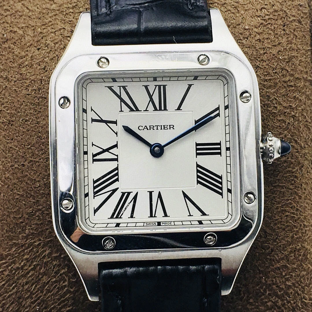 Cartier couple watch series Diameter: 43.5X31.4 mm 38X27.5 mm - Image 8