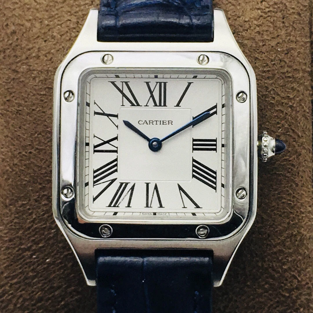 Cartier couple watch series Diameter: 43.5X31.4 mm 38X27.5 mm - Image 6
