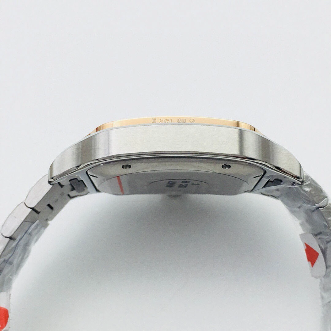 Cartier Santos Couple Watch Size: 39.8mm x 47.5*9.08mm - Image 3