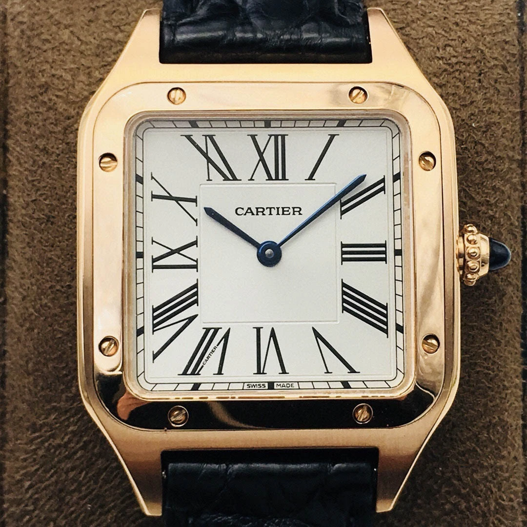 Cartier couple watch series Diameter: 43.5X31.4 mm 38X27.5 mm - Image 6