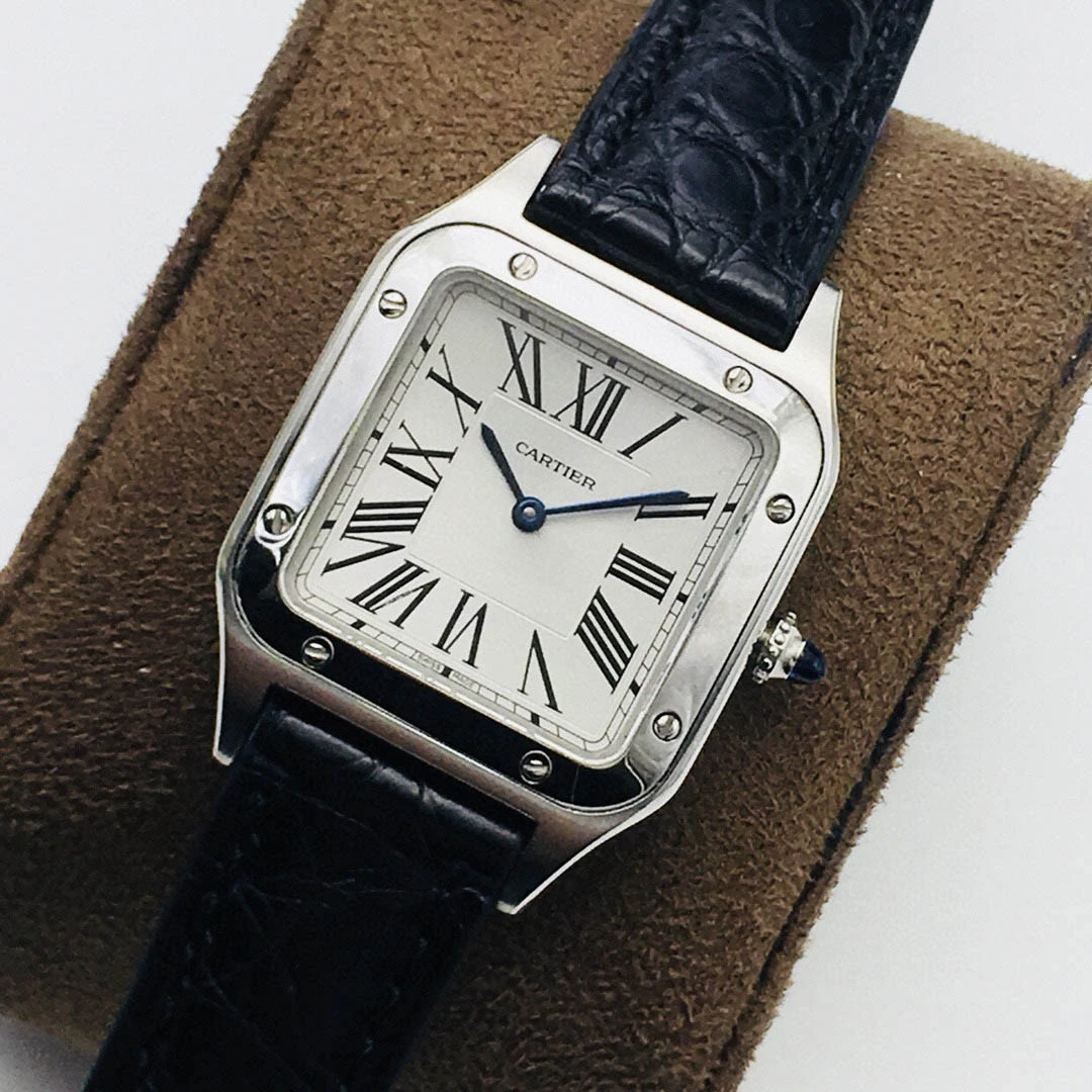 Cartier couple watch series Diameter: 43.5X31.4 mm 38X27.5 mm - Image 2