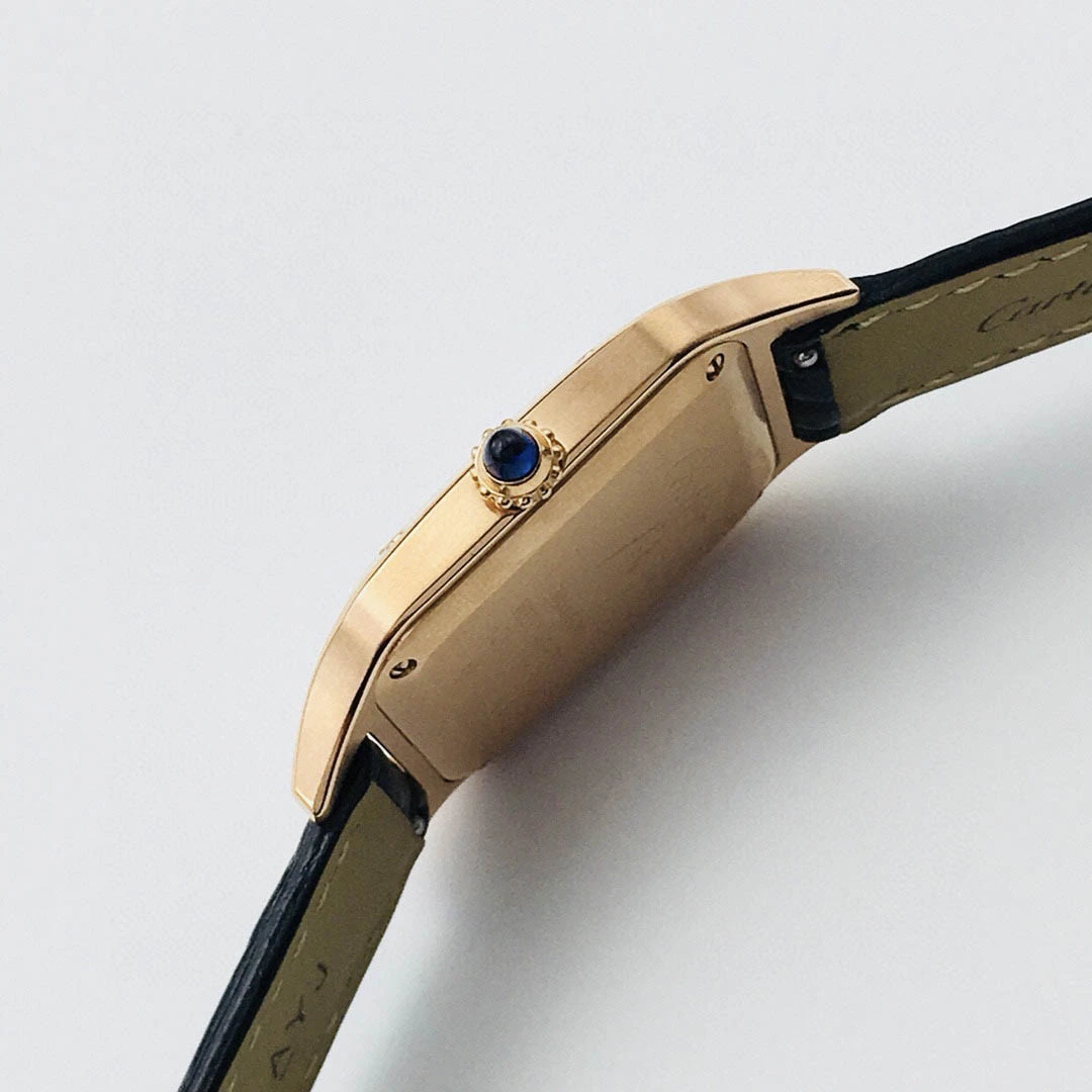 Cartier couple watch series Diameter: 43.5X31.4 mm 38X27.5 mm - Image 4