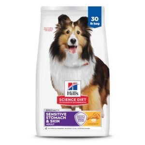 Hill's Science Diet Adult Sensitive Stomach & Sensitive Skin Small Breed & Mini Breed Chicken Recipe Dry Dog Food, 15-lb bag