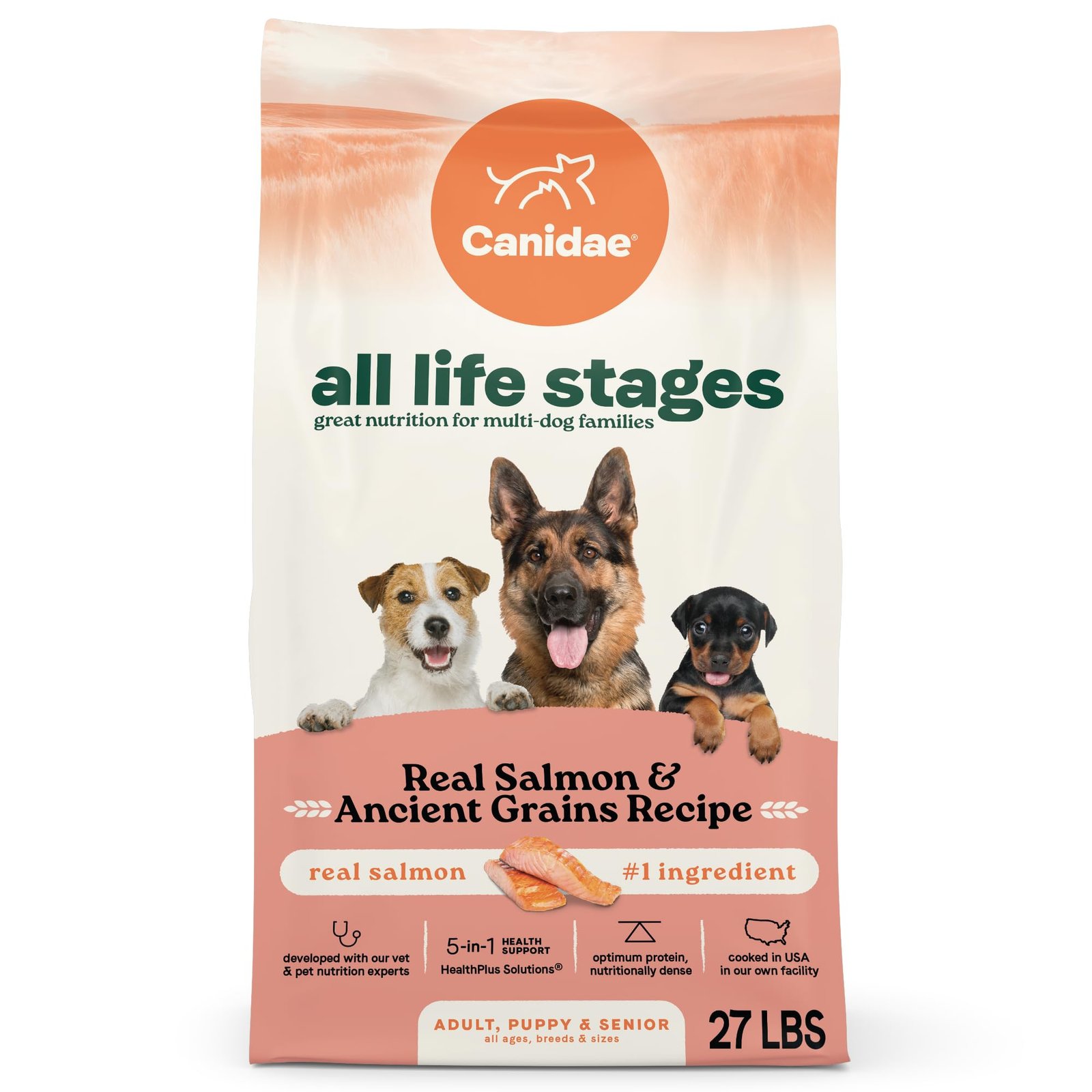 CANIDAE All Life Stages Real Chicken & Ancient Grains Recipe Dry Dog Food, 40-lb bag