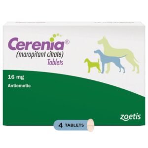 Cerenia (Maropitant Citrate) Tablets for Dogs, 16-mg, 12 tablets