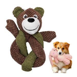 Disney Classics Winnie The Pooh Tigger On Rope Branch Squeaky Plush Dog Toy, 12-in