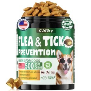 Simparica Trio Chewable Tablet for Dogs, 44.1-88 lbs, (Green Box), 6 Chewable Tablets (6-mos. supply)