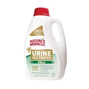 Nature's Miracle Enzymatic Formula Urine Destroyer Plus Dog Stain & Odor Remover, 32-fl oz spray bottle