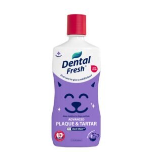 Naturel Promise Fresh Dental Oral Care Water Additive Plus Skin & Coat for Pets, 18-fl oz bottle