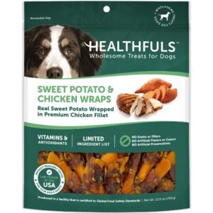 Healthfuls Sweet Potato Slices Dog Treats, 16-oz bag