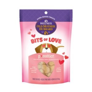 Old Mother Hubbard Bits of Love P-Nuttier Dog Treats, 6-oz bag