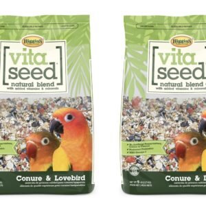 Higgins Vita Seed Conure & Lovebird Bird Food, 5-lb bag