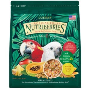 Lafeber Classic Nutri-Berries Macaw & Cockatoo Food, 10-oz bag