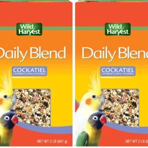 Wild Harvest Daily Blend Cockatiel Food, 32-oz bag