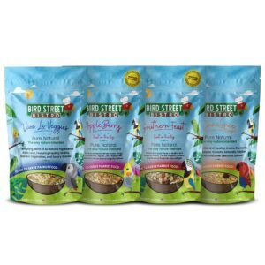 Lafeber Tropical Fruit Nutri-Berries Cockatiel, Parakeet & Lovebird Bird Food, 10-oz bag