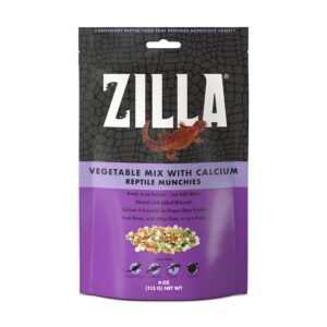 Zilla Reptile Munchies Omnivore with Calcium, 4-oz