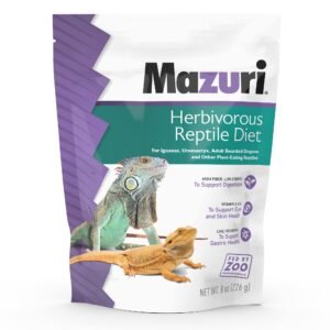 Mazuri Herbivorous Reptile Food, 8-oz bag