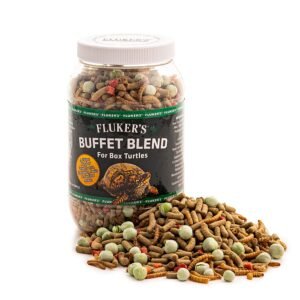 Fluker's Box Turtle Buffet Blend Reptile Food, 11.5-oz bag