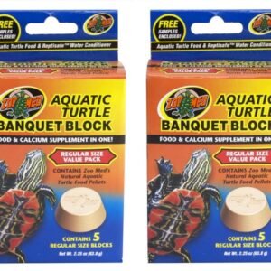 Zoo Med Aquatic Turtle Banquet Block Supplement Treat, 5 count