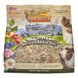 Brown's Tropical Carnival Natural Behaviors Grain-Free Daily Diet Guinea Pig Food, 4-lb bag