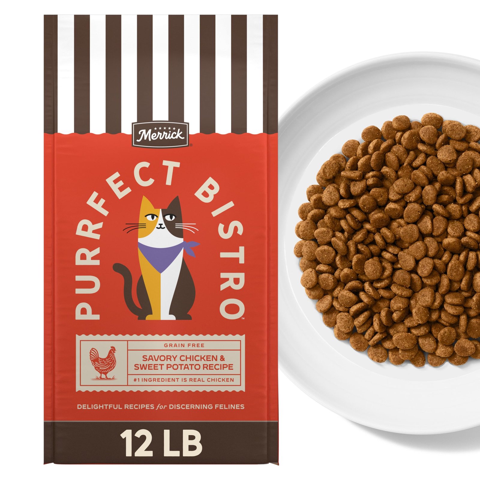 9 Lives Indoor Essentials Adult Chicken & Salmon Dry Cat Food, 20-lb bag