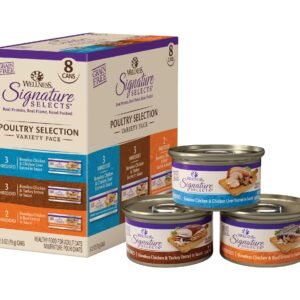 Fancy Feast Petites Gourmet Gravy Collection Variety Pack Wet Cat Food, 24 servings, 2.8-oz tray, case of 12