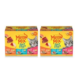 Friskies Poultry Pate Favorites Variety Pack Wet Cat Food, 5.5-oz can, case of 32