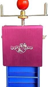 Ele-Waiter Foraging Bird Toy | Interactive Treat Dispenser | Promotes Natural Foraging Behavior | Bird Cage Accessories for Medium to Extra Large Birds | Colorful Toys for Parrots, Cockatiel,Cockatoos