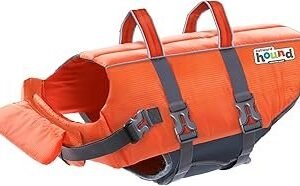 Outward Hound Granby Splash Orange Dog Life Jacket