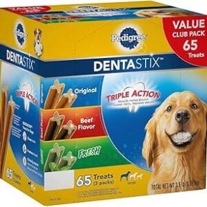 Pedigree Dentastix 65 Piece Variety Pack, 3.5 Pound