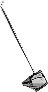AQUANEAT Aquarium Net with Extendable Long Handle, Adjustable Wastes Skimming Cleaning Tools for Fish Tanks, 3 inch