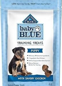 Blue Buffalo Baby Blue Training Treats Natural Puppy Soft Dog Treats, Savory Chicken 4-oz Bag