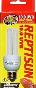 Zoo Med ReptiSun 10.0 Mini Compact Fluorescent Lamp 13 Watts
